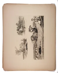 De guardia en la orilla del río, 1876